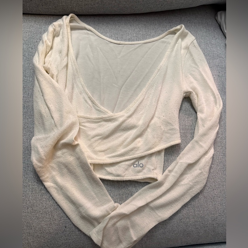 Alo sexy crème top